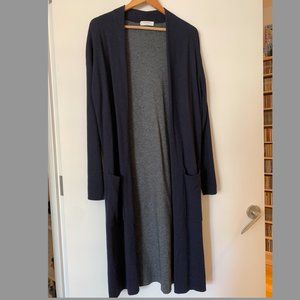 Aritzia Long Soft Draped Cardigan